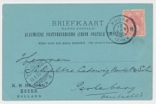 Firma briefkaart Hoorn 1900