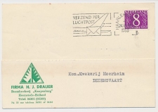 Firma briefkaart Heemstede 1963 - Boomkwekerij