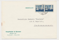 Firma briefkaart Hillegom 1963 