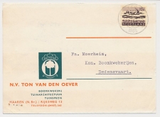 Firma briefkaart Haaren 1965 - Boomkwekerij