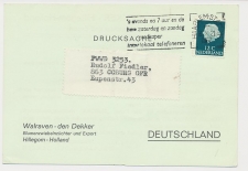 Firma briefkaart Hillegom 1967 - Bloembollen 