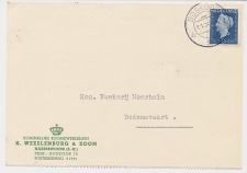 Firma briefkaart Hazerswoude 1949 - Boomkwekerij