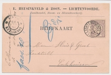 Firma briefkaart Lichtenvoorde 1899 - Zaadhandel - Kwekerij