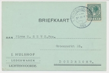 Firma briefkaart Lichtenvoorde 1929 - Lederwaren