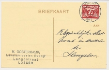 Firma briefkaart Enschede 1941 - Levensmiddelen