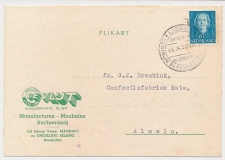 Firma briefkaart Lisse 1952 - Meubelen - Stoffeerderij