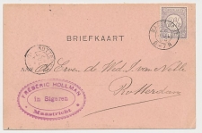 Firma briefkaart Maastricht 1894 - Sigaren