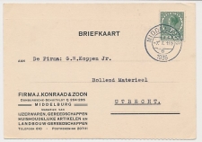 Firma briefkaart Middelburg 1935 - IJzerwaren - Gereedschappen