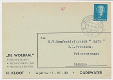 Firma briefkaart Oudewater 1950 - Manufacturen - Kleding