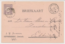 Firma briefkaart Ouwerkerk 1895 - 