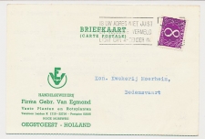 Firma briefkaart Oegstgeest 1964 - Handelskwekerij