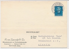 Firma briefkaart Putten 1952 - Manufacturen - Confectie