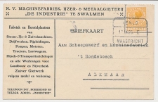 Firma briefkaart Swalmen 1925 - Machinefabriek - Gieterij