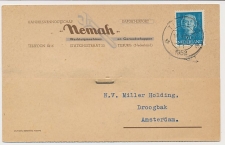 Firma briefkaart Tilburg 1952 - Werktuigmachines - Gereedschap