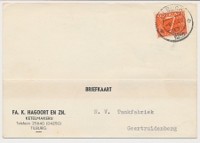 Firma briefkaart Tilburg 1955 - Ketelmakerij