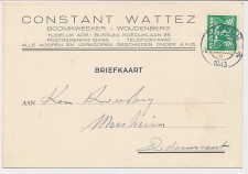 Firma briefkaart Woudenberg /  Bussum 1943 - Boomkweker