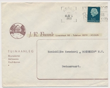 Firma envelop Assen 1960 - Tuinaanleg