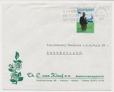 Firma envelop Aalsmeer 1971 - Rozenveredeling