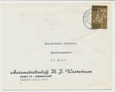 Firma envelop Dedemsvaart 1962 - Automobielbedrijf