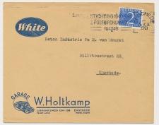 Firma envelop Enschede 1948 - Garage - Automobiel