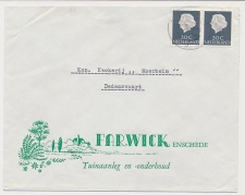 Firma envelop Enschede 1973 - Tuinaanleg