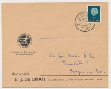 Firma envelop Goes 1961 - Bloemenhuis - Fleurop