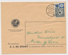 Firma envelop Goes 1957 - Bloemenhuis - Fleurop 