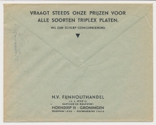 Firma envelop Groningen 1938 - Fijnhouthandel