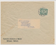 Firma envelop Hillegom 1918 - Zaadteelt