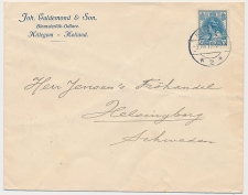 Firma envelop Hillegom 1915 - Bloembollen