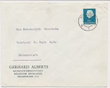 Firma envelop Hillegom 1965 - Bloembollen