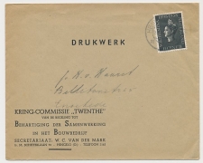 Envelop Hengelo 1938 - Kringcommissie Bouwbedrijf