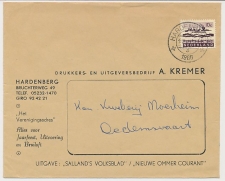 Firma envelop Hardenberg 1966 - Drukkerij - Uitgeverij 