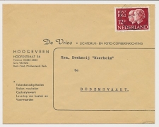 Firma envelop Hillegom 1962 - Plantenkwekerij