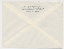 Envelop Heerde 1960 -Generaal Majoor - Commandant 7 Dec. Divisie