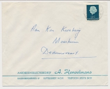 Firma envelop Luttelgeest 1962 - Aardbeienselectiebedrijf