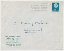 Firma envelop Leiderdorp 1966 - Handelskwekerij