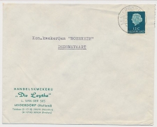 Firma envelop Leiderdorp 1960 - Handelskwekerij