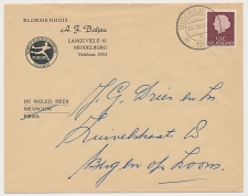 Firma envelop Middelburg 1956 - Bloemenhuis - Fleurop