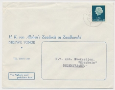 Firma envelop Nieuwe Tonge 1960 - Zaadhandel