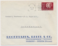 Firma envelop Naarden / Bussum 1962 - Boomkwekerij