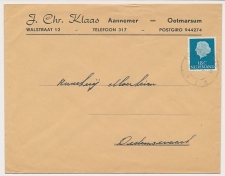 Firma envelop Ootmarsum 1966 - Aannemer