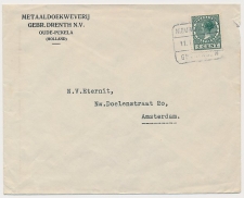 Firma envelop Oude Pekela 1939 - Metaaldoekweverij