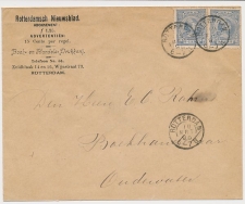 Firma envelop Rotterdam 1895 - Rotterdamsch Nieuwsblad