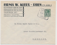 Firma envelop Rijen 1939 - Schoenfabrikant