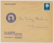 Firma envelop Rotterdam 1968 - Tuinmest - Veevoeder