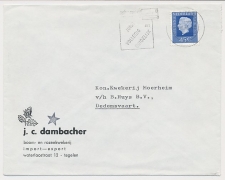 Firma envelop Tegelen 1974 - Boom - Rozenkwekerij
