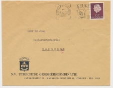 Firma envelop Utrecht 1955 - Grossierscombinatie