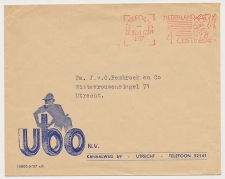 Firma envelop Utrecht 1957 - Autobanden 