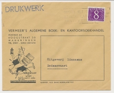 Firma envelop Wageningen 1966 - Boekhandel - Inkt 